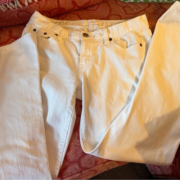 J. Crew Denim - J. Crew Boot cut 29S white jeans